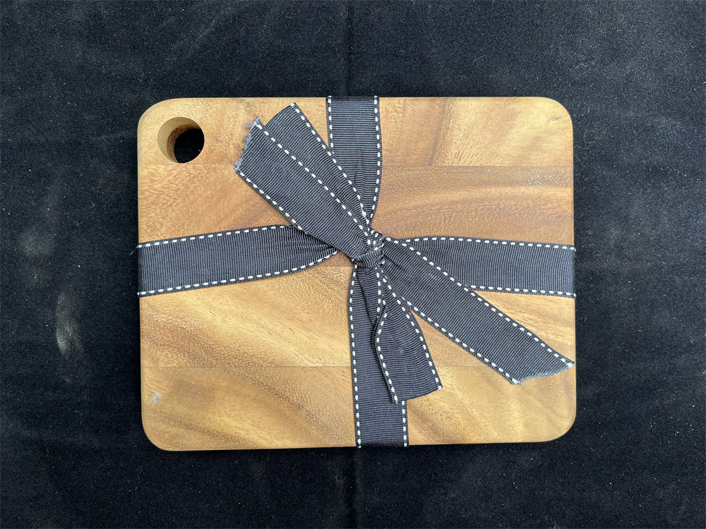 Natural Acacia Wooden Gift Serving Board