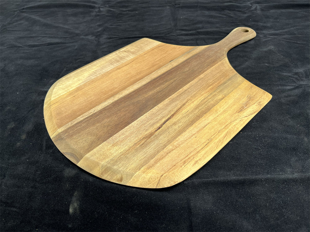 Acacia Wood Pizza Peel Cutting Board