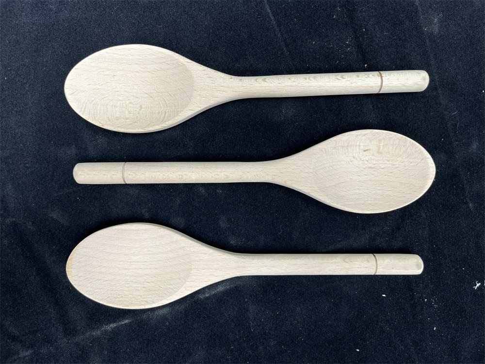 Long Handle Beech Wood Cooking Tools 200mm