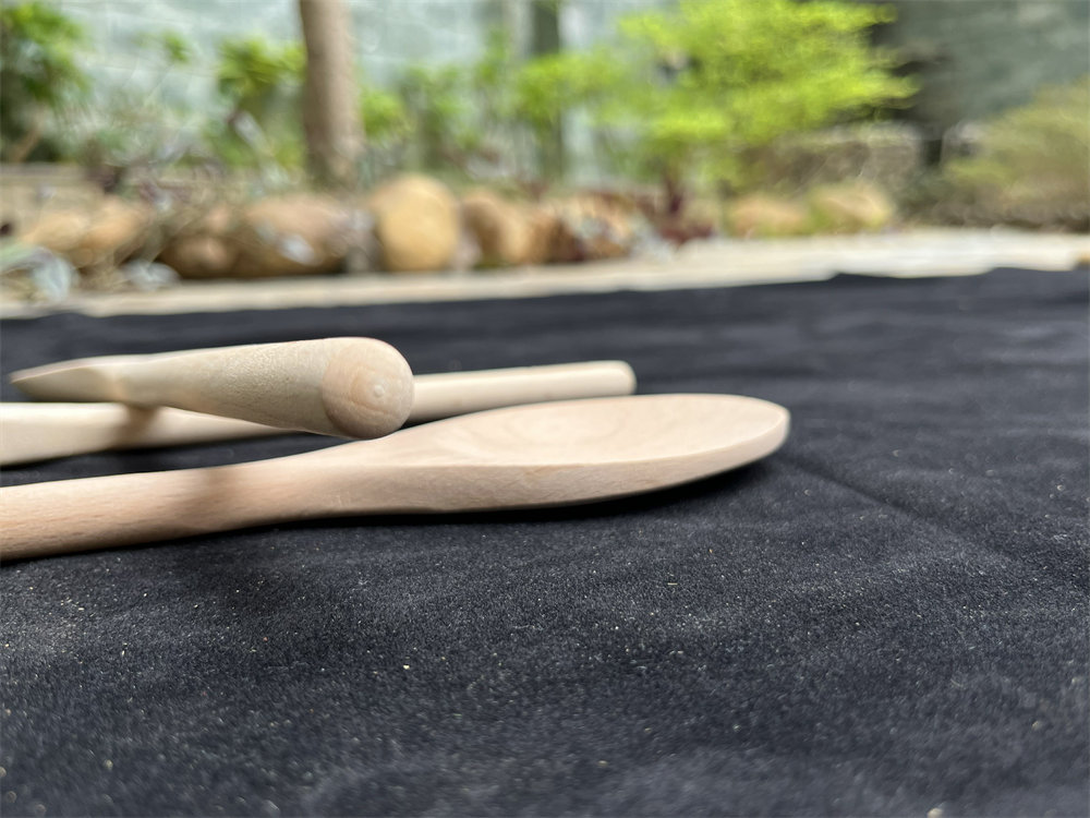 High Quality Beech Wood Spoon 250mm