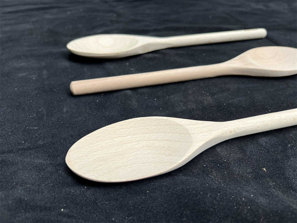 High Quality Beech Wood Spoon 250mm