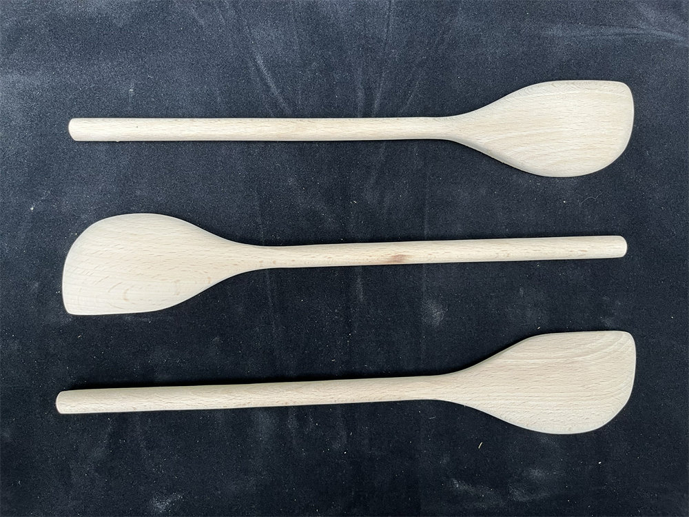 Healthy Beech Wood Scraper Spoon